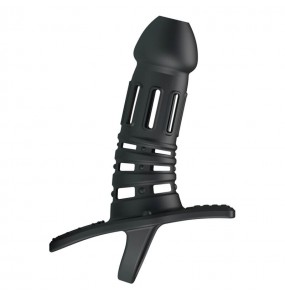PRETTY LOVE - Male Penis Hollow Sleeve With Ball Strap (L:11.5cm - D:3cm)